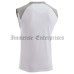 Boxing tank top white sleeveless